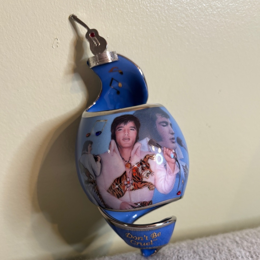 The Bradford Exchange Blue and Silver Holiday Ornament
